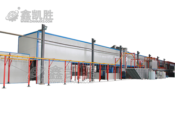 喷粉自动生产线喷涂时要注意的主要问题之一